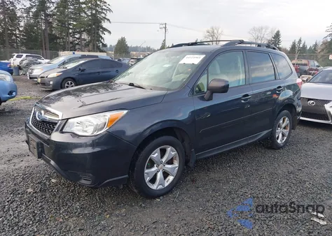 2015 Subaru Forester 2.5I Premium из США, поврежденный, VIN JF2SJADC0FH436746